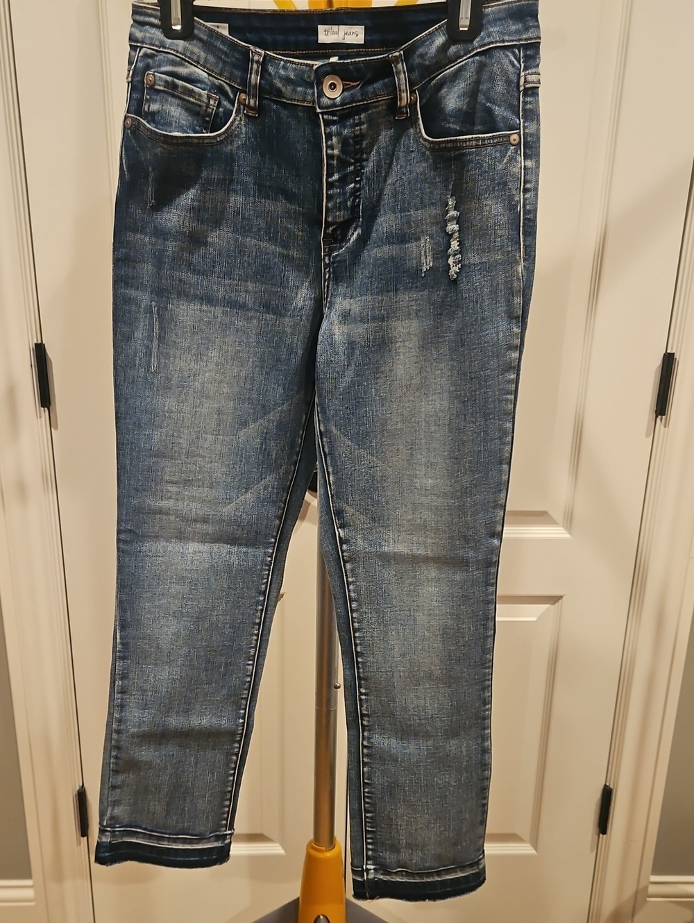 Tribal Slim Crop Women's Jeans Size 6